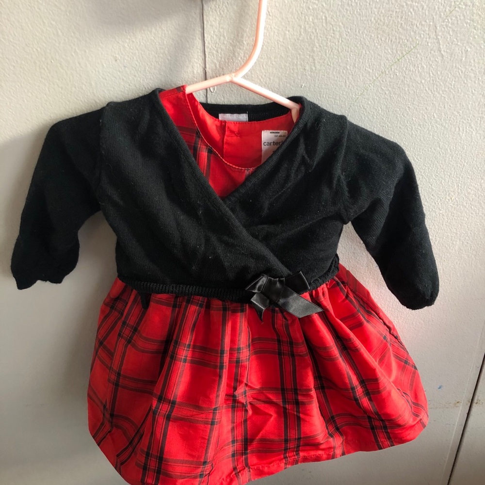 3 month Christmas dress set